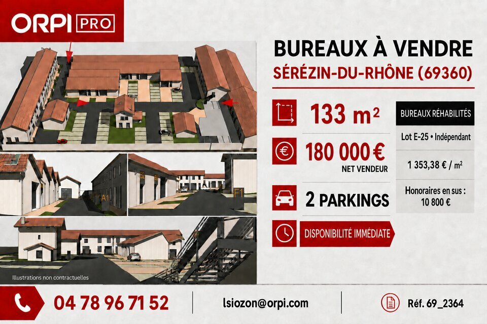 ORPI LSI VAL D'OZON VENTE-BUREAUX-SEREZIN-DU-RHONE-69