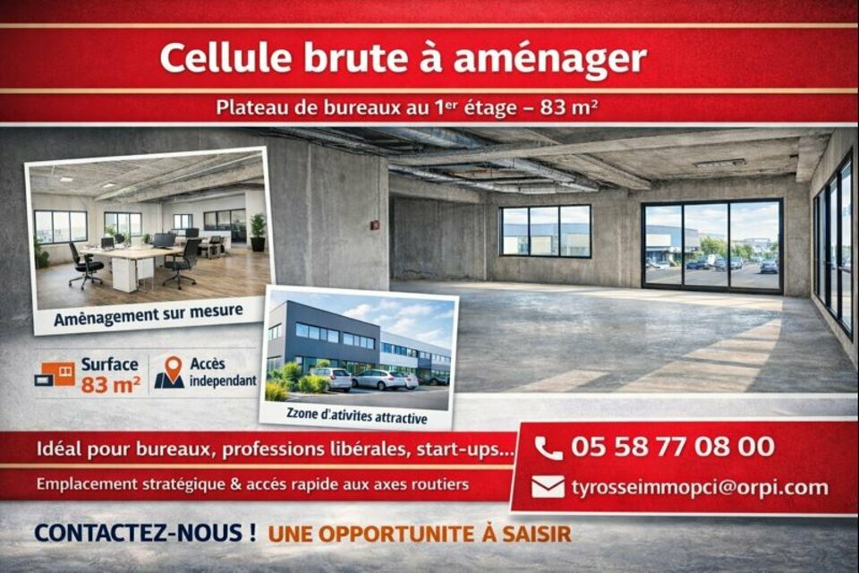 ORPI TYROSSE IMMOBILIER PRO-PCI LOCATION-BUREAUX-BENESSE_MAREMNE-40