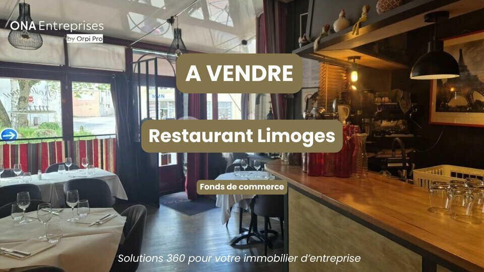 ORPI AGENCE CONSEIL  VENTE-FONDS DE COMMERCE-LIMOGES-87