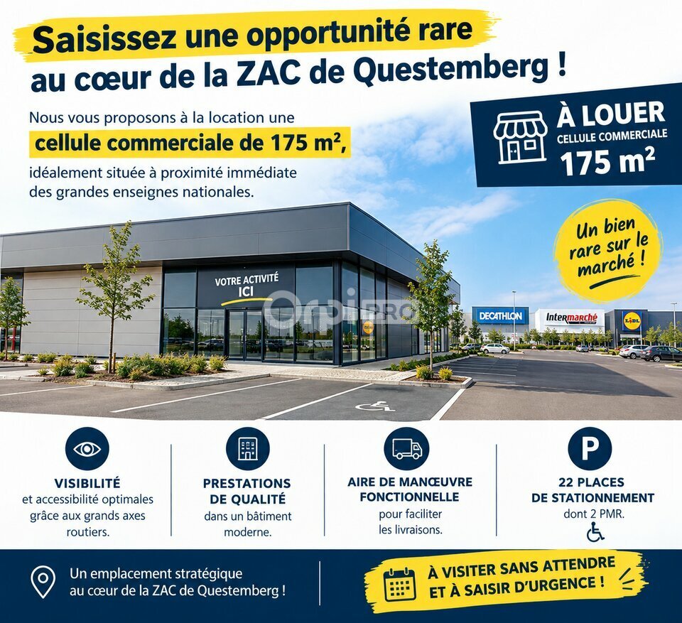 ORPI SARL AGENCE DE BRETAGNE LOCATION-LOCAL COMMERCIAL-QUESTEMBERT-56