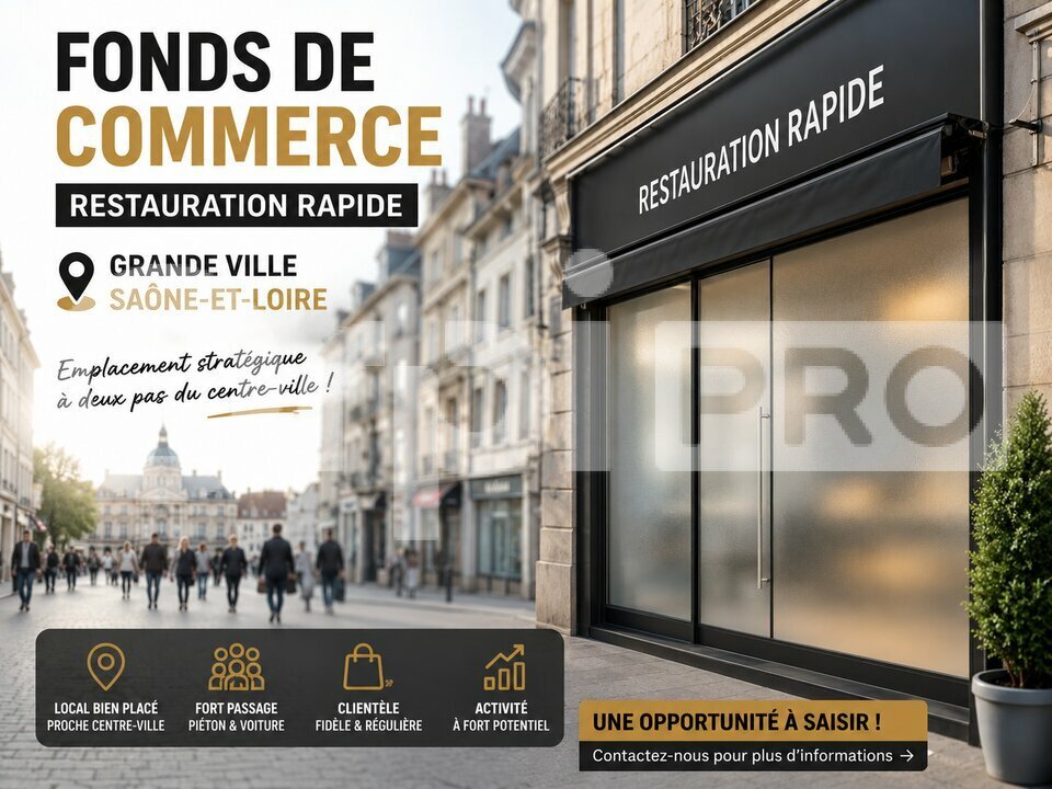 ORPI VIP BUSINESS VENTE-FONDS DE COMMERCE-SANCE-71