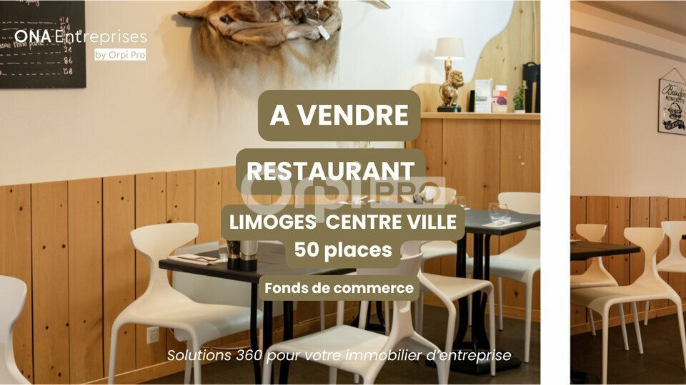 ORPI AGENCE CONSEIL  VENTE-FONDS DE COMMERCE-LIMOGES-87