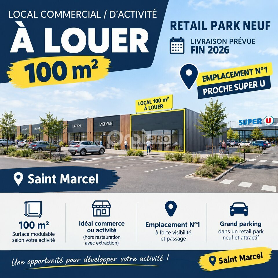 ORPI SARL AGENCE DE BRETAGNE LOCATION-LOCAL COMMERCIAL-SAINT-MARCEL-56