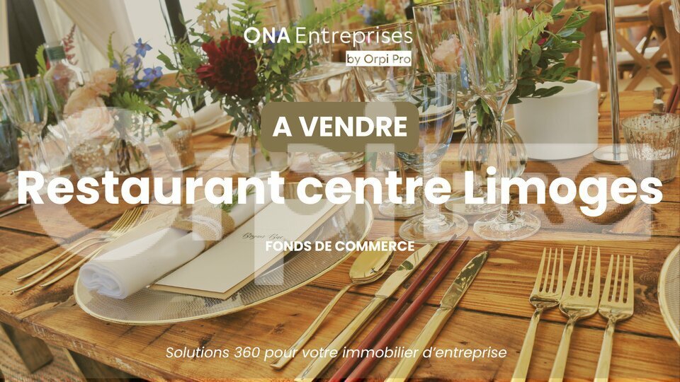 ORPI AGENCE CONSEIL  VENTE-FONDS DE COMMERCE-LIMOGES-87
