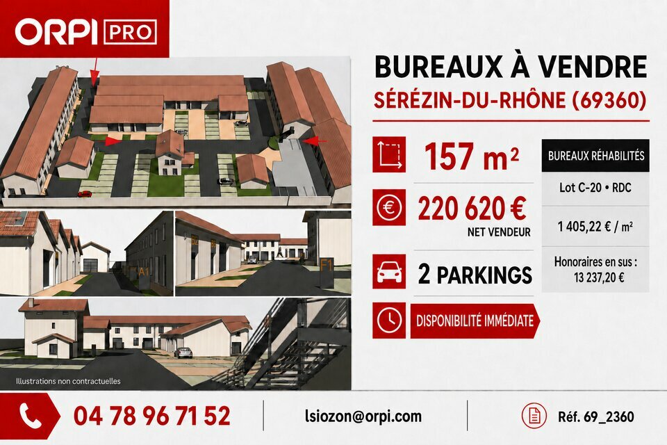 ORPI LSI VAL D'OZON VENTE-BUREAUX-SEREZIN-DU-RHONE-69