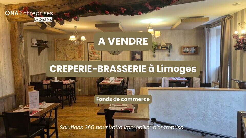 ORPI AGENCE CONSEIL  VENTE-FONDS DE COMMERCE-LIMOGES-87