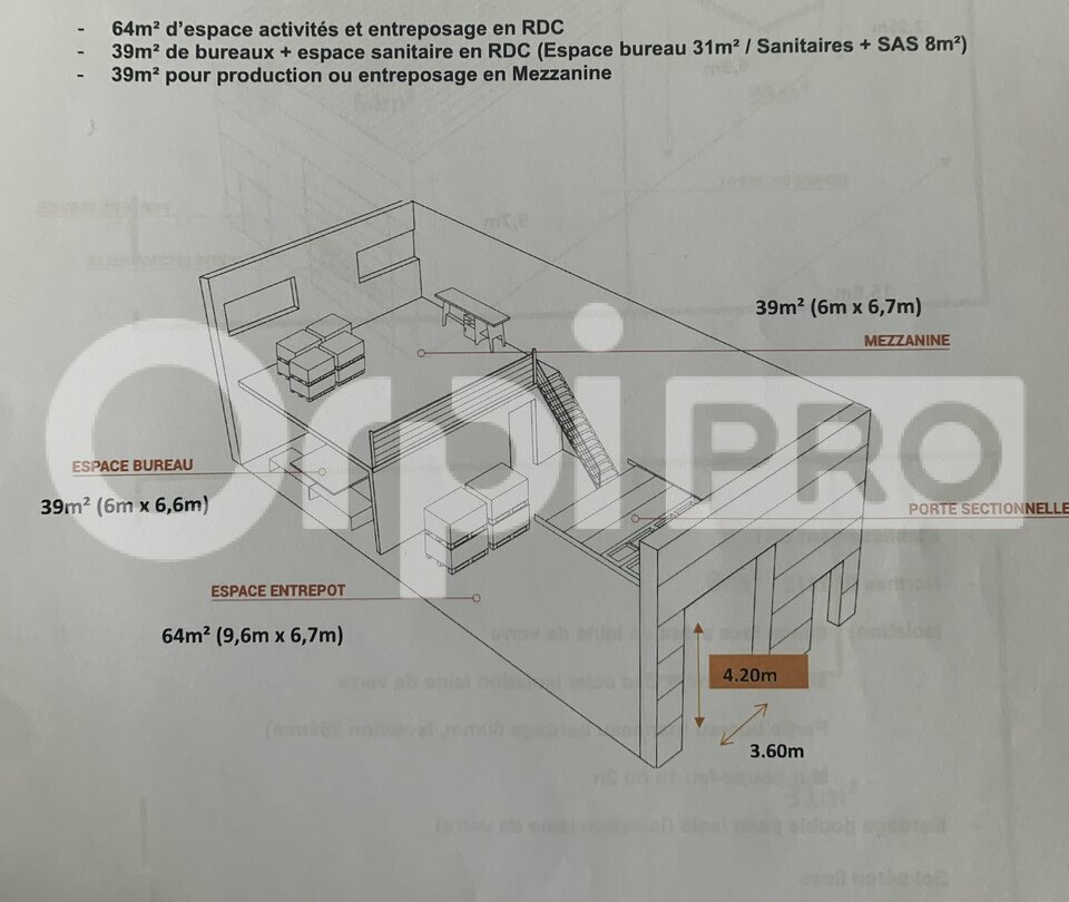 ORPI SARL GESTIMMO LOCATION-LOCAL D'ACTIVITE-CHALIFERT-77