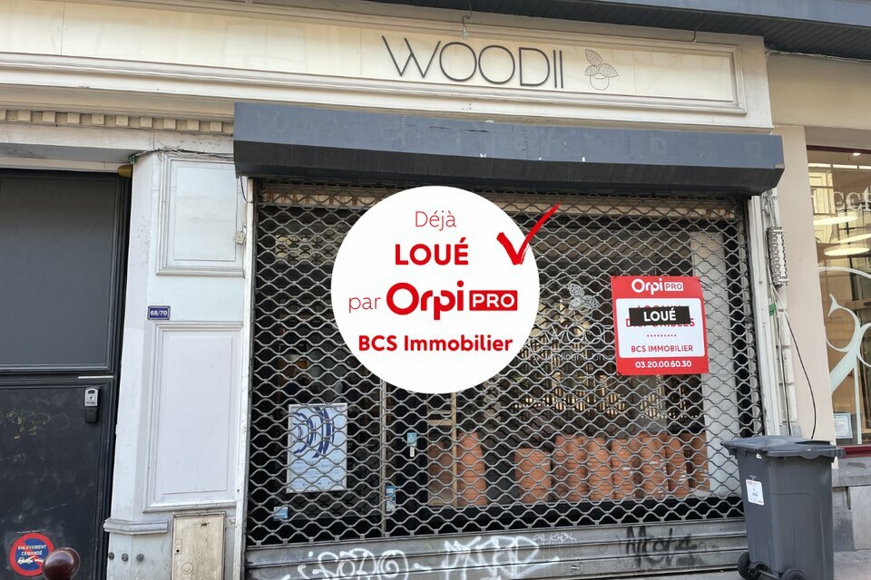 ORPI BCS LOCATION-LOCAL COMMERCIAL-LILLE-59