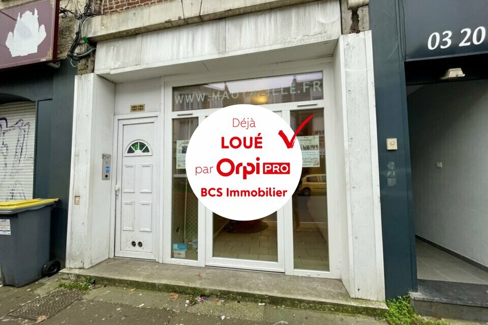 ORPI BCS LOCATION-LOCAL COMMERCIAL-LILLE-59