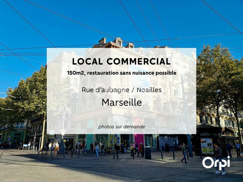 ORPI MOUGEL IMMOBILIER VENTE-LOCAL COMMERCIAL-MARSEILLE-13