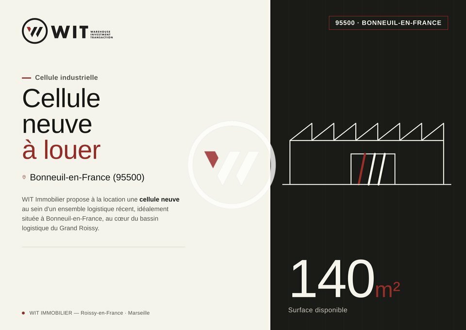 WIT LOCATION-LOCAL D'ACTIVITE-BONNEUIL-EN-FRANCE-95