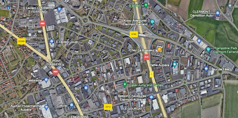 HURBAIN LOCATION-LOCAL COMMERCIAL-AUBIERE-63
