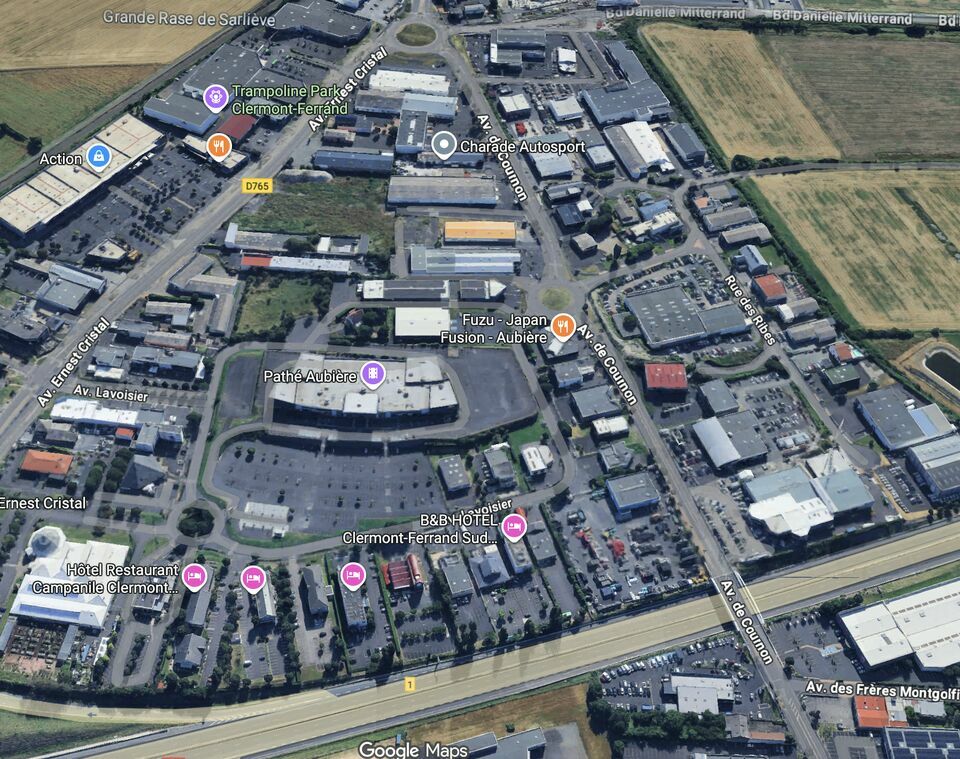 HURBAIN VENTE-LOCAL D'ACTIVITE-AUBIERE-63