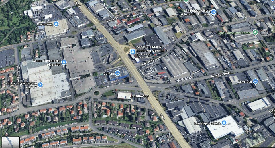 HURBAIN LOCATION-LOCAL COMMERCIAL-AUBIERE-63