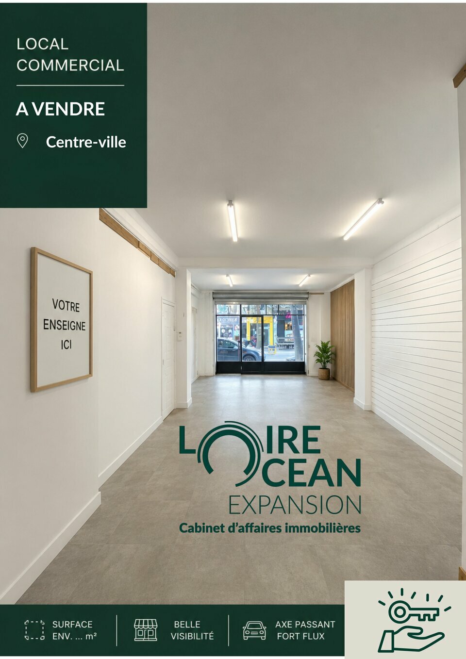 LOIRE OCEAN TRANSACTIONS VENTE-LOCAL COMMERCIAL-NANTES-44