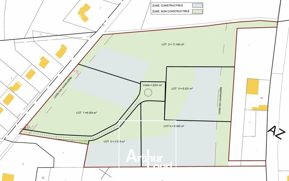 OME IMMOBILIER VENTE-TERRAIN-DONZENAC-19