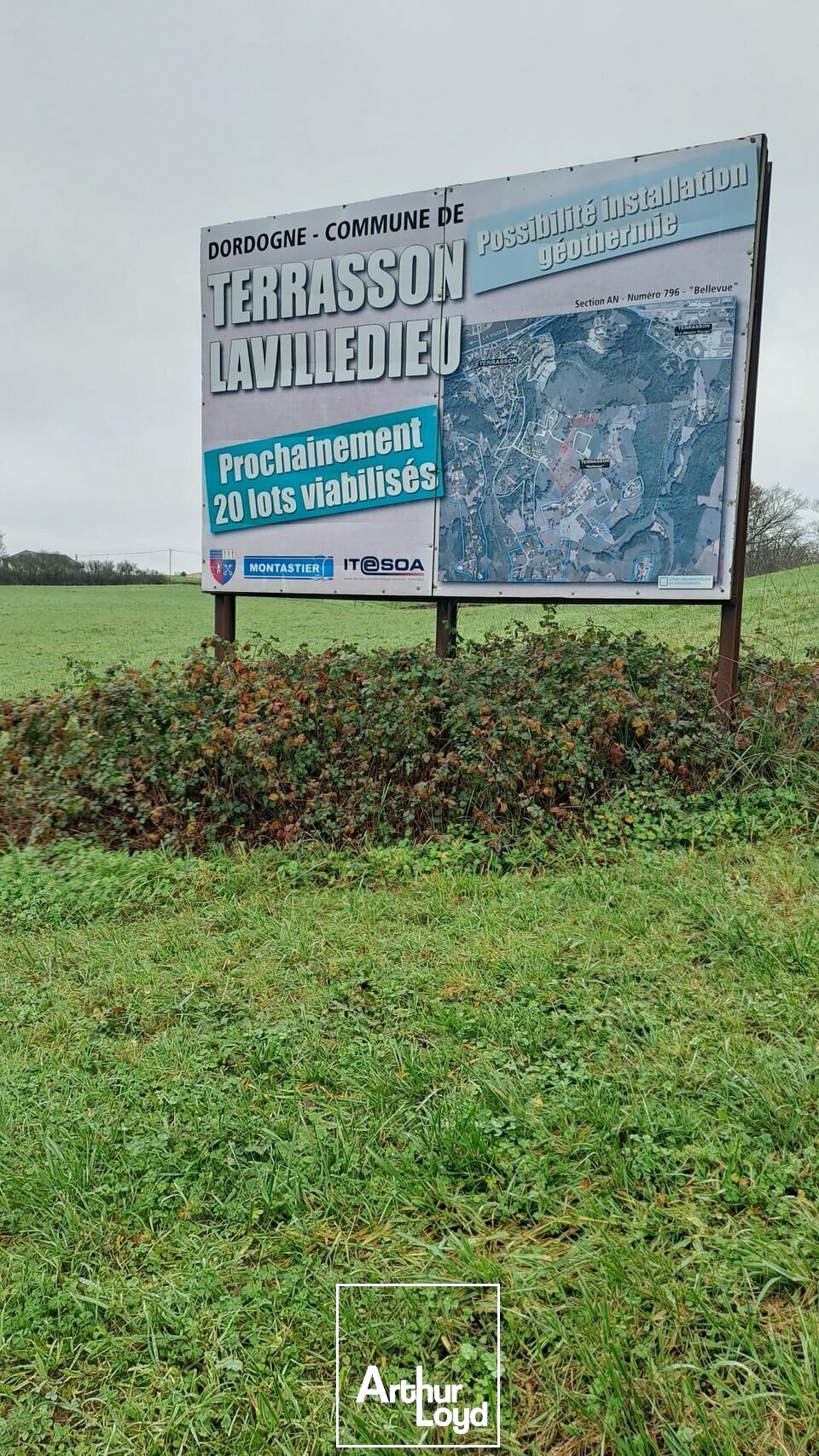 ARTHUR LOYD BRIVE VENTE-TERRAIN-TERRASSON-LAVILLEDIEU-24