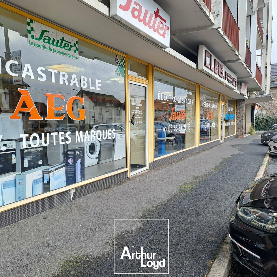 OME IMMOBILIER VENTE-LOCAL COMMERCIAL-BRIVE-LA-GAILLARDE-19