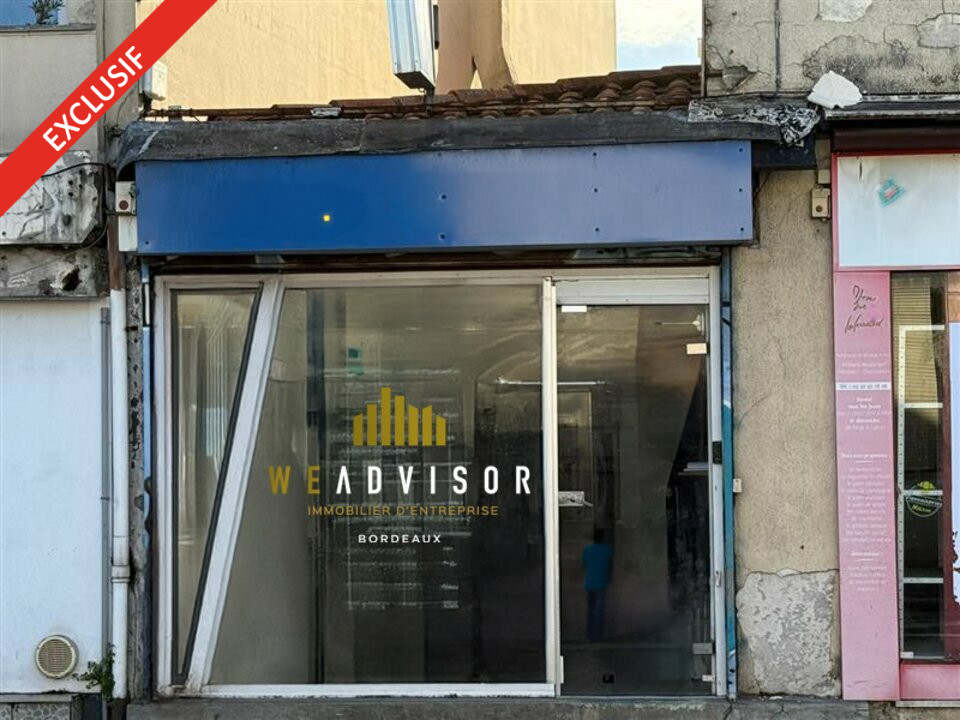 WE ADVISOR POITIERS VENTE-LOCAL COMMERCIAL-TALENCE-33