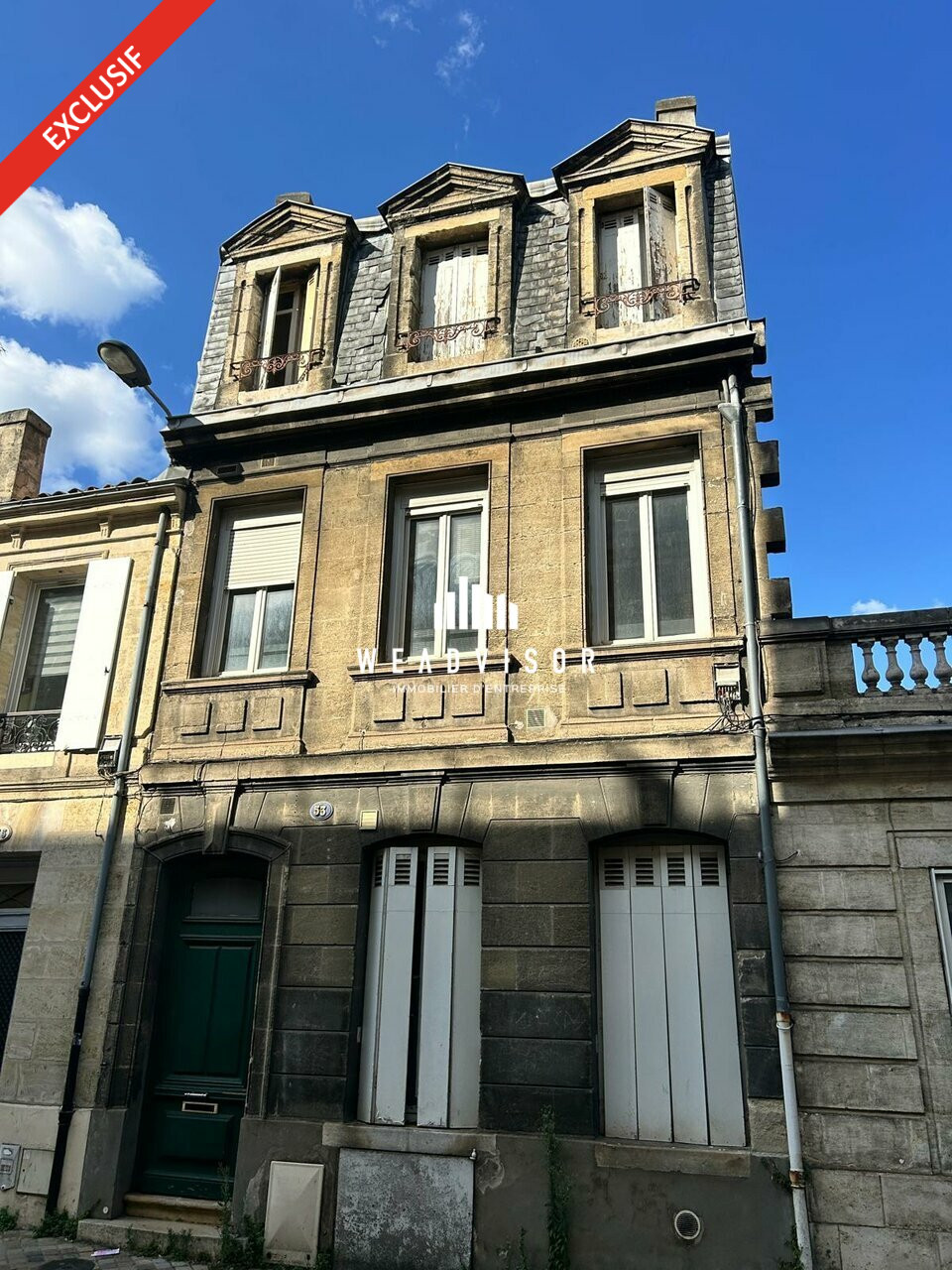 WE ADVISOR POITIERS VENTE-IMMEUBLE-BORDEAUX-33