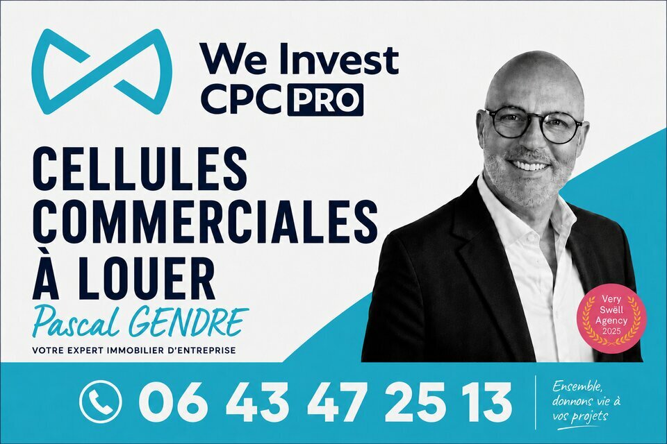 WE INVEST CPC PRO LOCATION-LOCAL COMMERCIAL-LESCAR-64