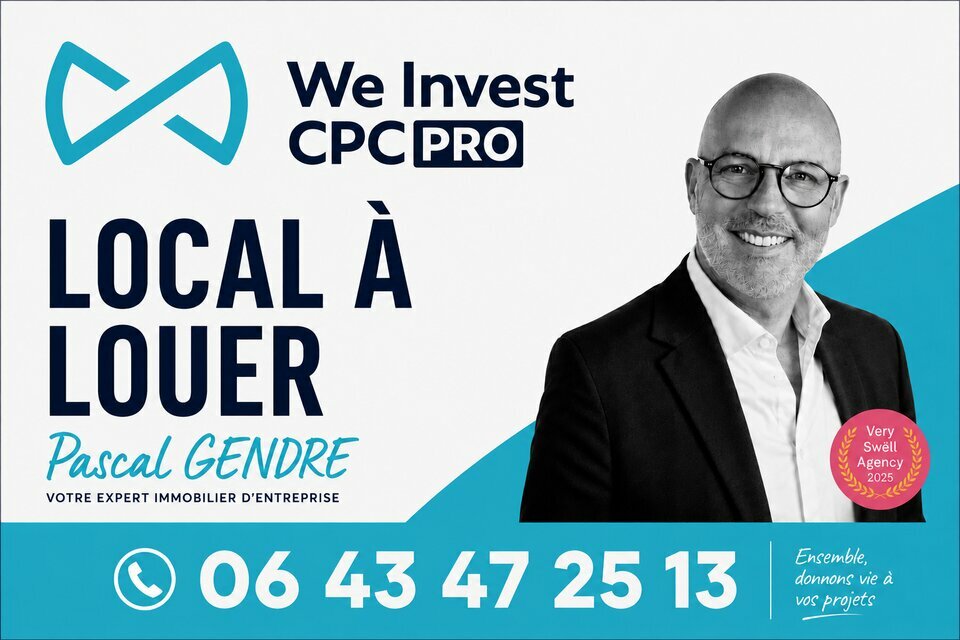 WE INVEST CPC PRO LOCATION-LOCAL COMMERCIAL-LESCAR-64