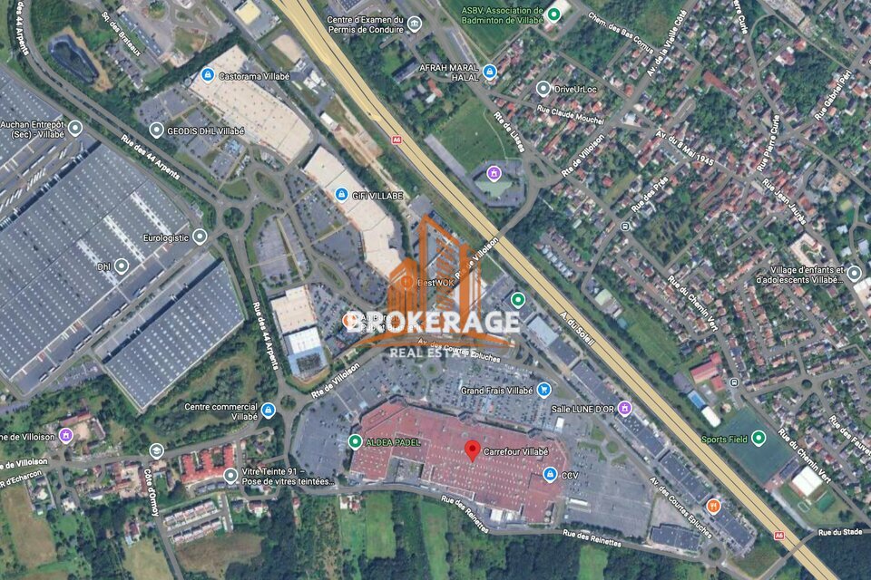 BROKERAGE RE LOCATION-LOCAL COMMERCIAL-VILLABE-91
