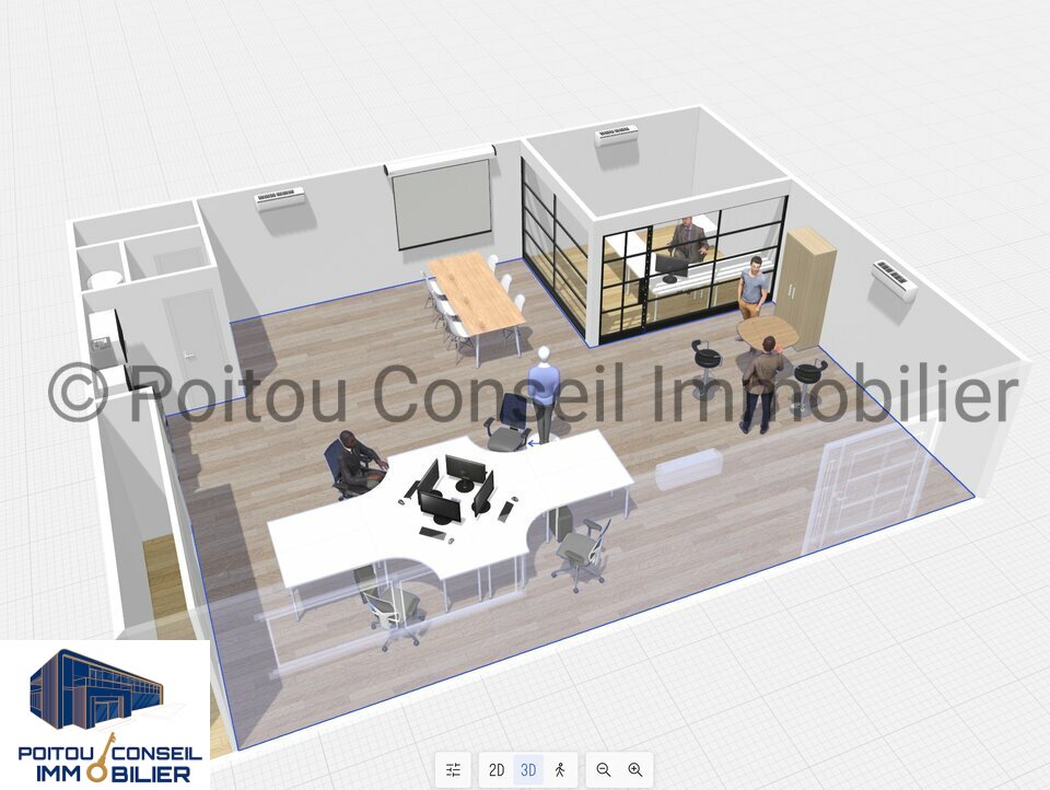 POITOU CONSEIL IMMOBILIER LOCATION-BUREAUX-LA_CRECHE-79