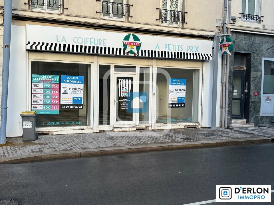 D'ERLON IMMOBILIER LOCATION-LOCAL COMMERCIAL-REIMS-51