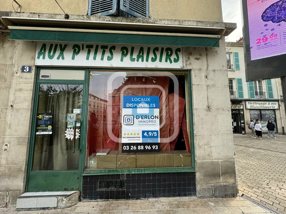 D'ERLON IMMOBILIER LOCATION-LOCAL COMMERCIAL-CHALONS-EN-CHAMPAGNE-51