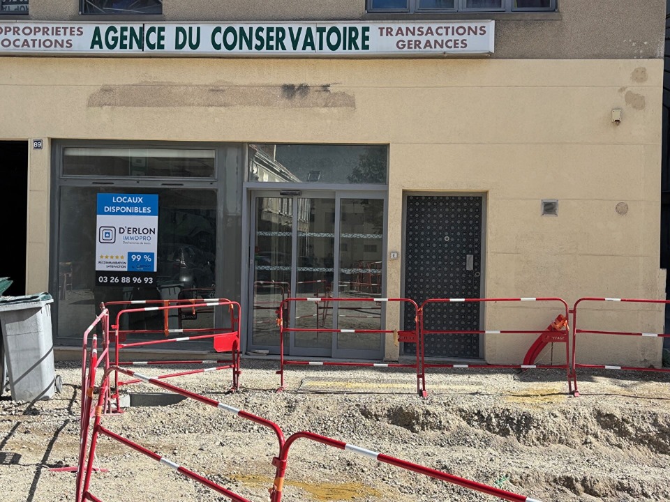 D'ERLON IMMOBILIER LOCATION-LOCAL COMMERCIAL-REIMS-51
