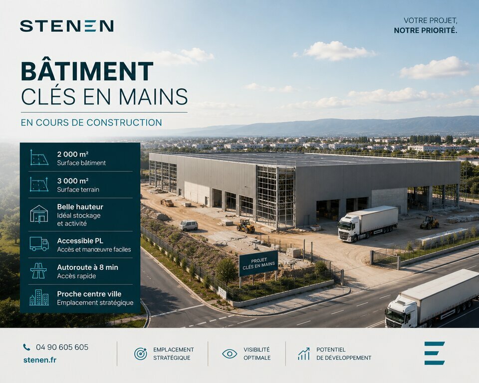 STENEN VENTE-LOCAL D'ACTIVITE-CAVAILLON-84