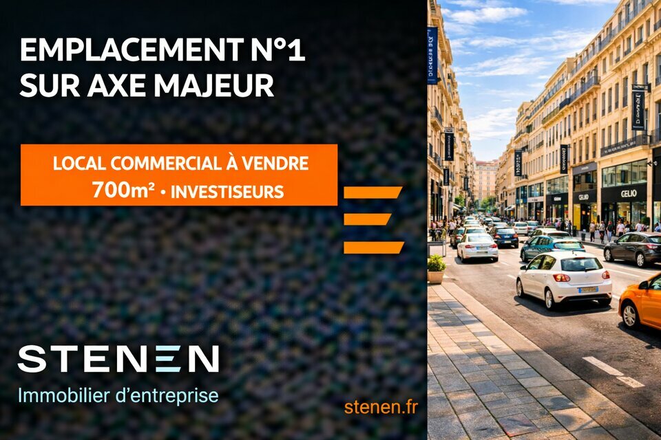 STENEN VENTE-LOCAL COMMERCIAL-MARSEILLE-13