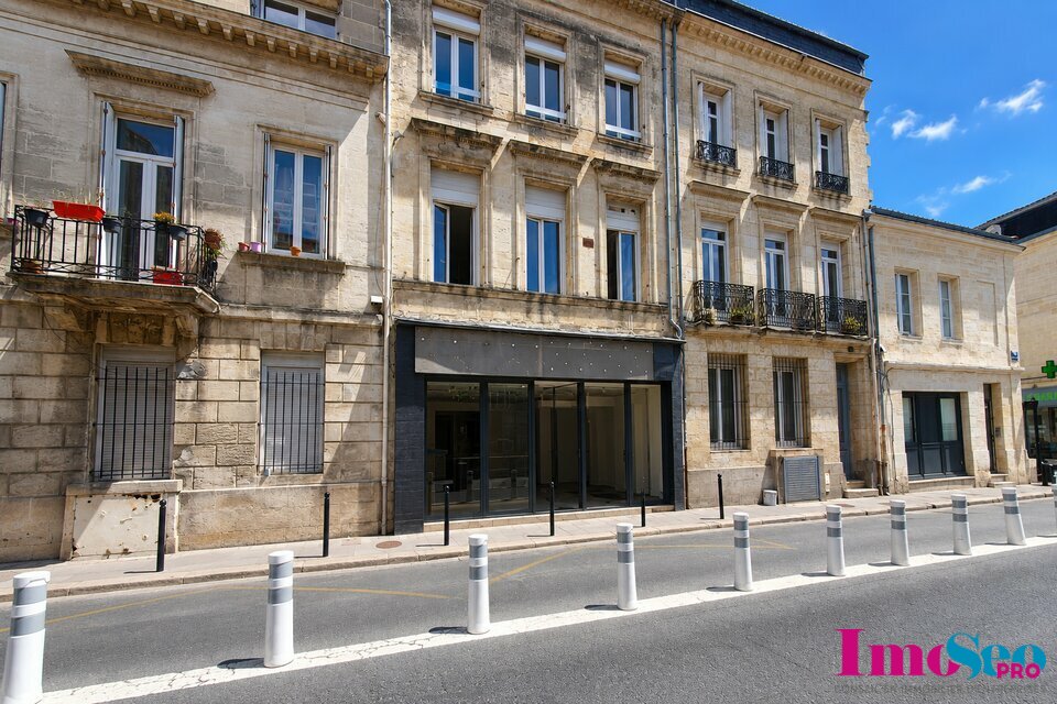 IMOSEO PRO VENTE-LOCAL COMMERCIAL-BORDEAUX-33