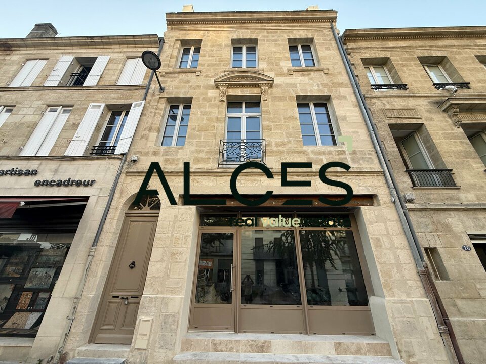 ALCES REAL ESTATE VENTE-LOCAL COMMERCIAL-BORDEAUX-33